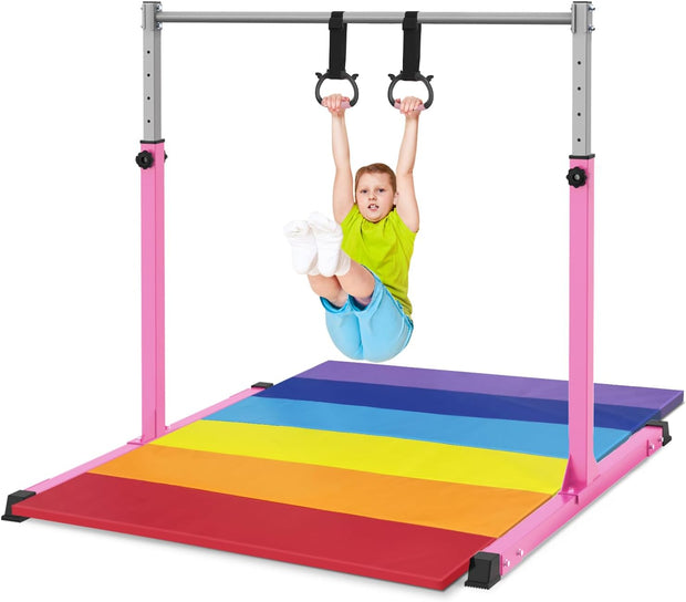 🤸‍♂️Kids Gymnastics Bar with Mat💪
