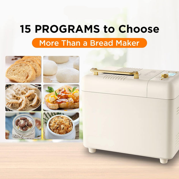 🍰 Multi-Function Bread Maker – Cakes, Jam, Yogurt & More