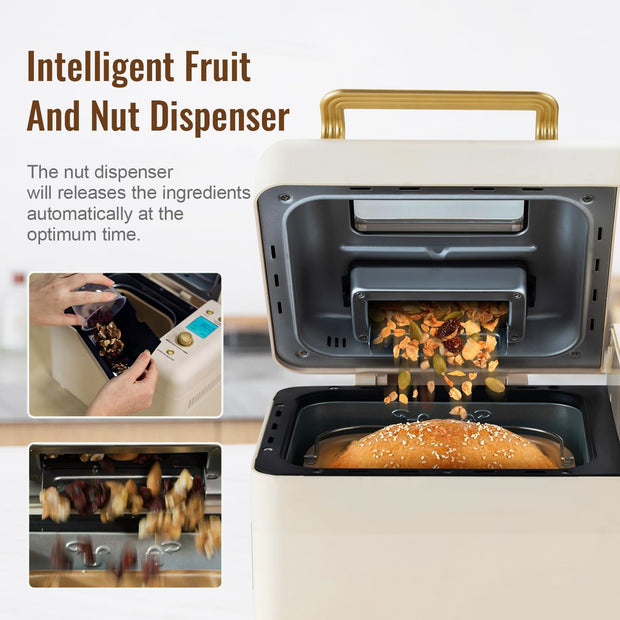 🍰 Multi-Function Bread Maker – Cakes, Jam, Yogurt & More