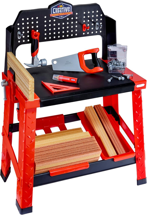 🏗️ Little Builder’s Workbench – Safe Tools&Learn Skills Through Play