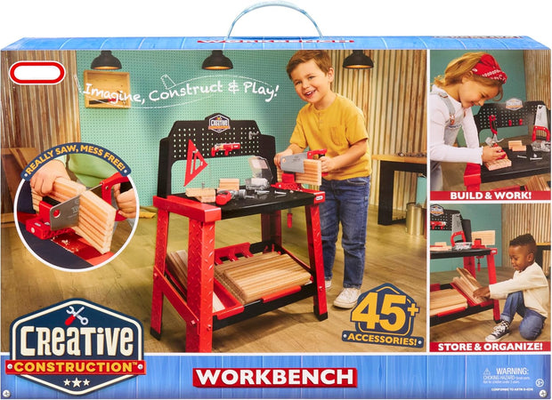 🏗️ Little Builder’s Workbench – Safe Tools&Learn Skills Through Play