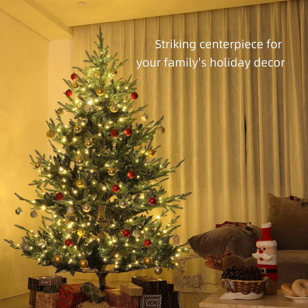 LED Pre-Lit Artificial Christmas Tree🎅|Create the Magic of Christmas at Home🎄